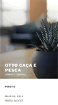 Mobile Screenshot of ottocacaepesca.com.br